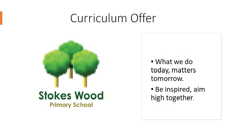 Curriculum  Stokes Wood Primary